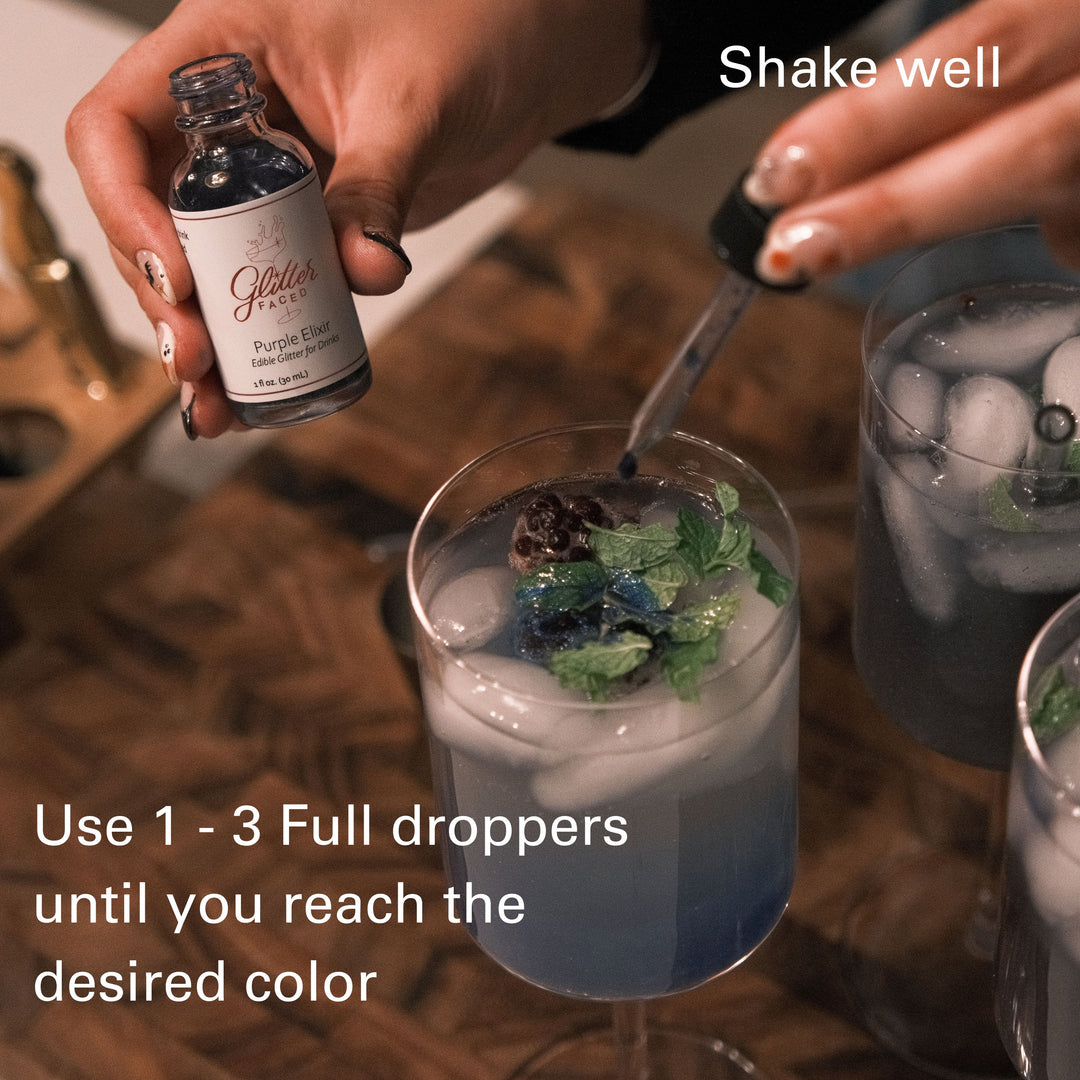 Green - Edible Glitter For Drinks