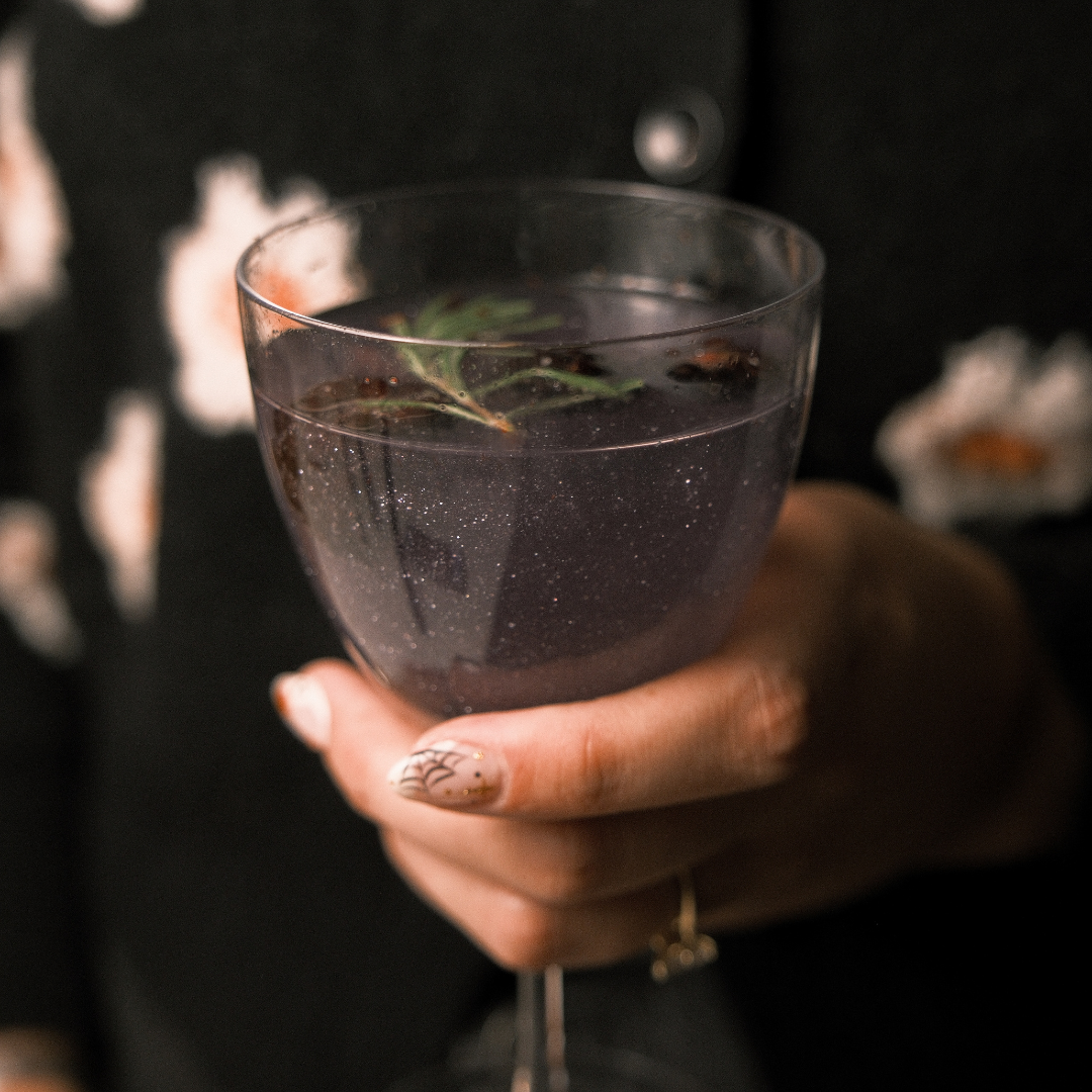 Black - Edible Glitter For Drinks